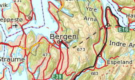 Norgeskart